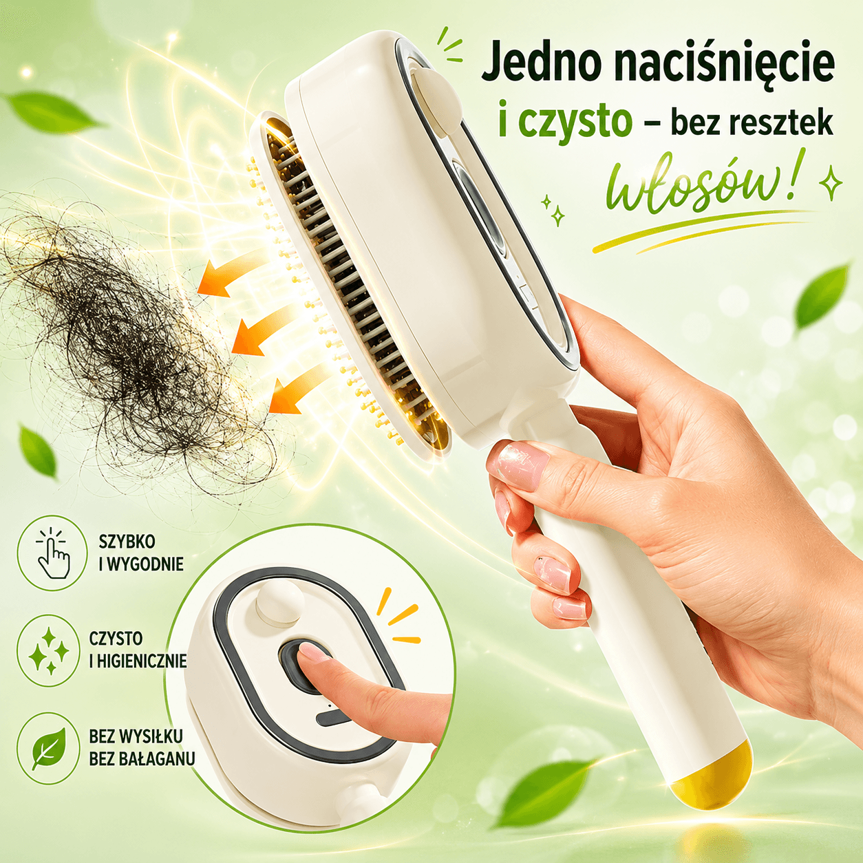 EasyBrush – Gładkie włosy bez szarpania. Nowość!