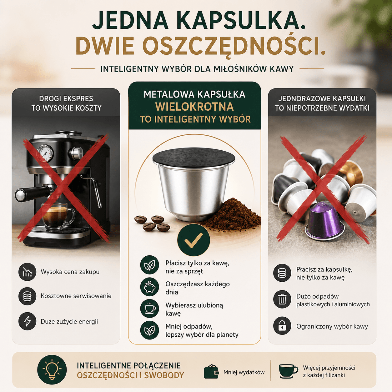 Wieczna Eko Kapsułka Dolce Gusto - zacznij oszczędzać!