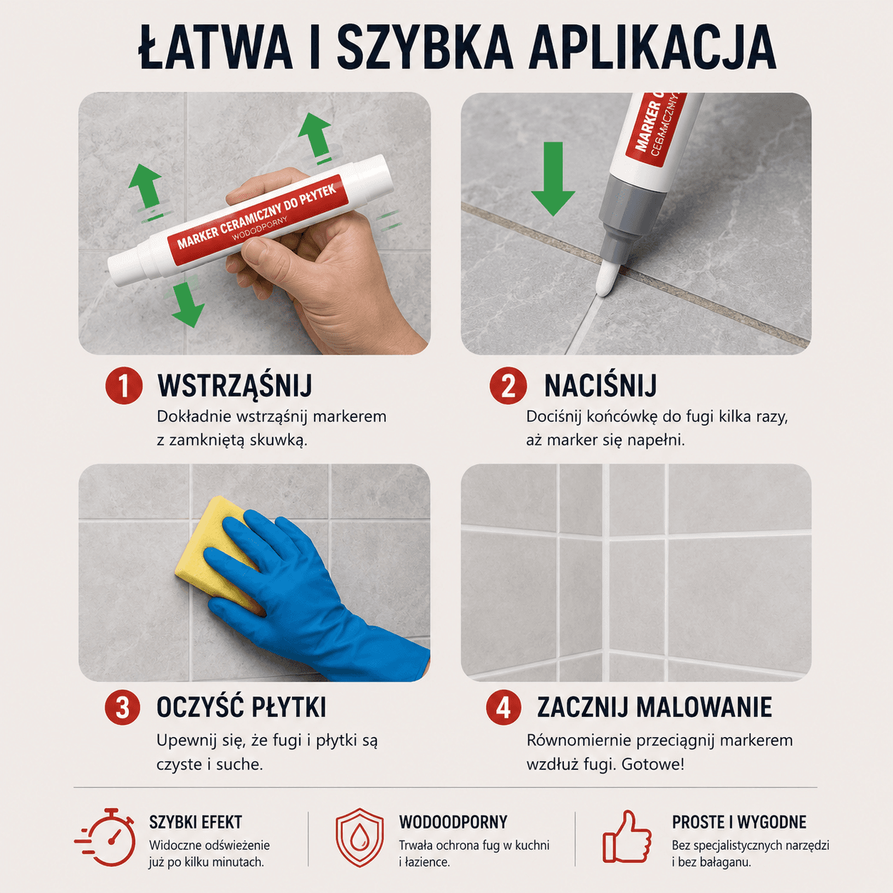 FugaPro™ – profesjonalne odnowienie fug bez remontu